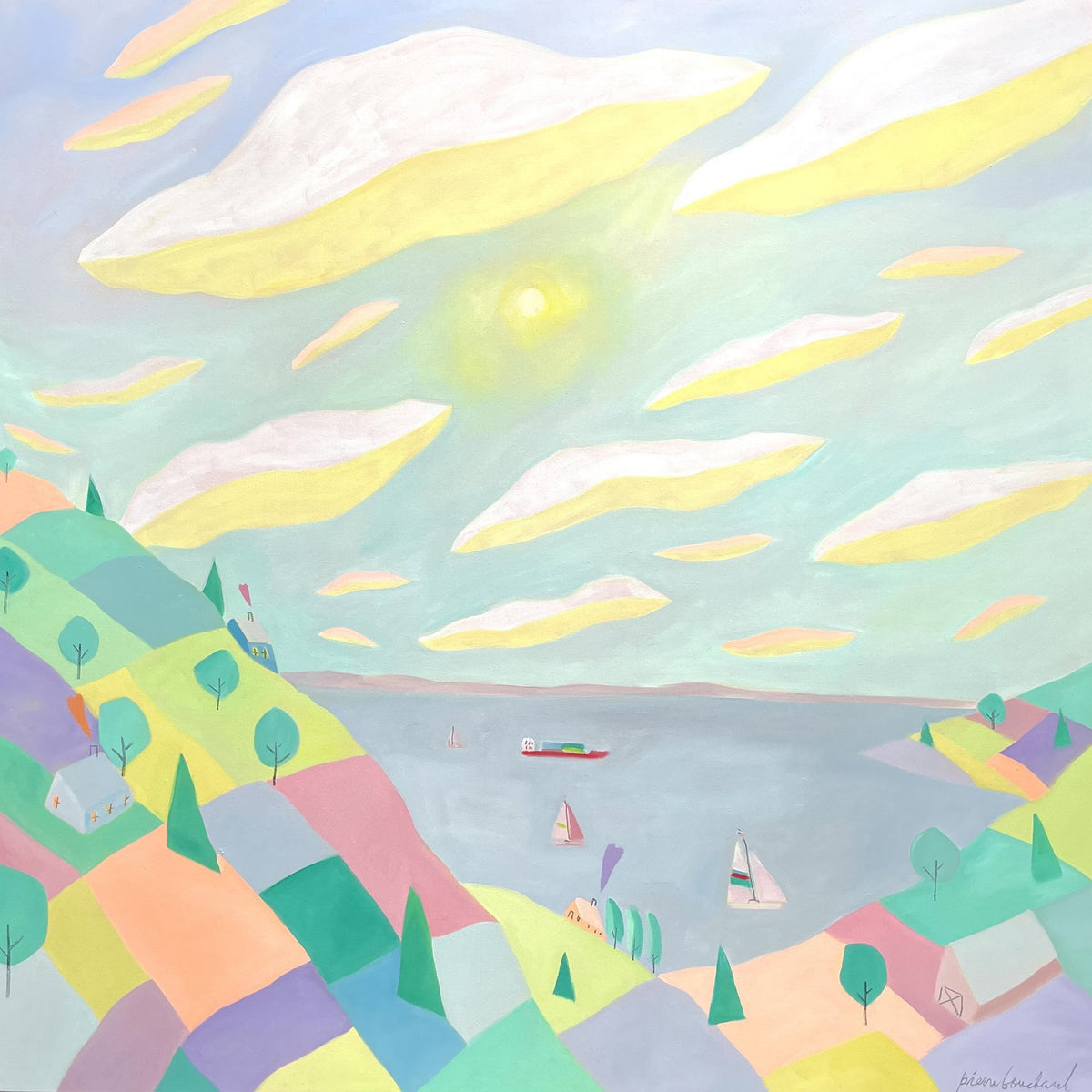 Soleil de midi, Bouchard, Pierre, Mixte