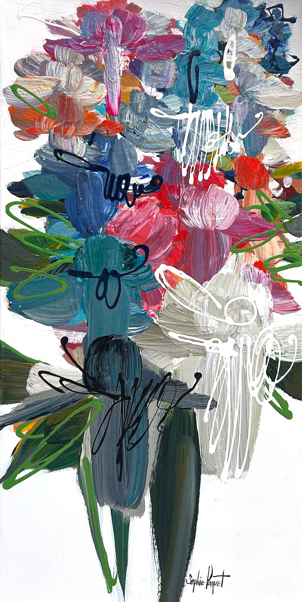 Hors du temps, Paquet, Sophie, Acrylique