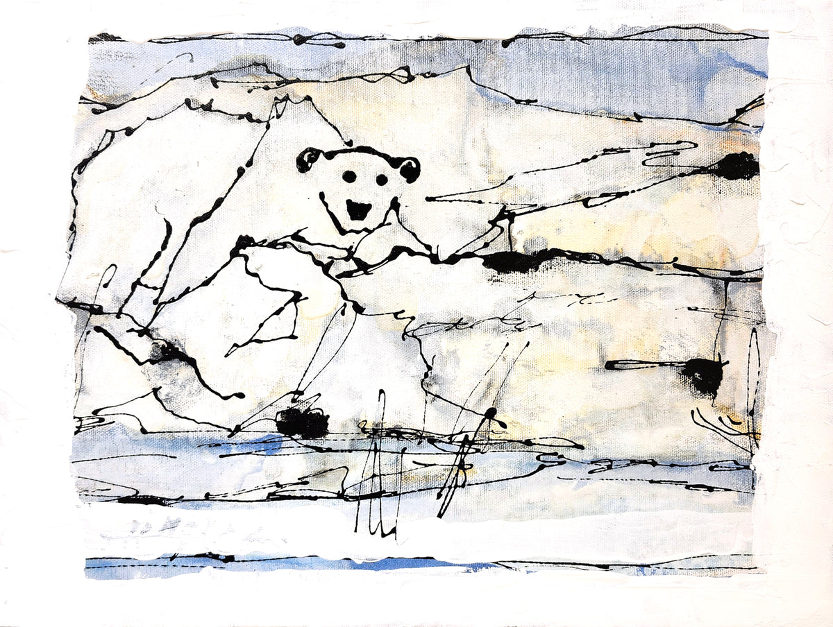 White Out 1, Hughes, Louis, Acrylique