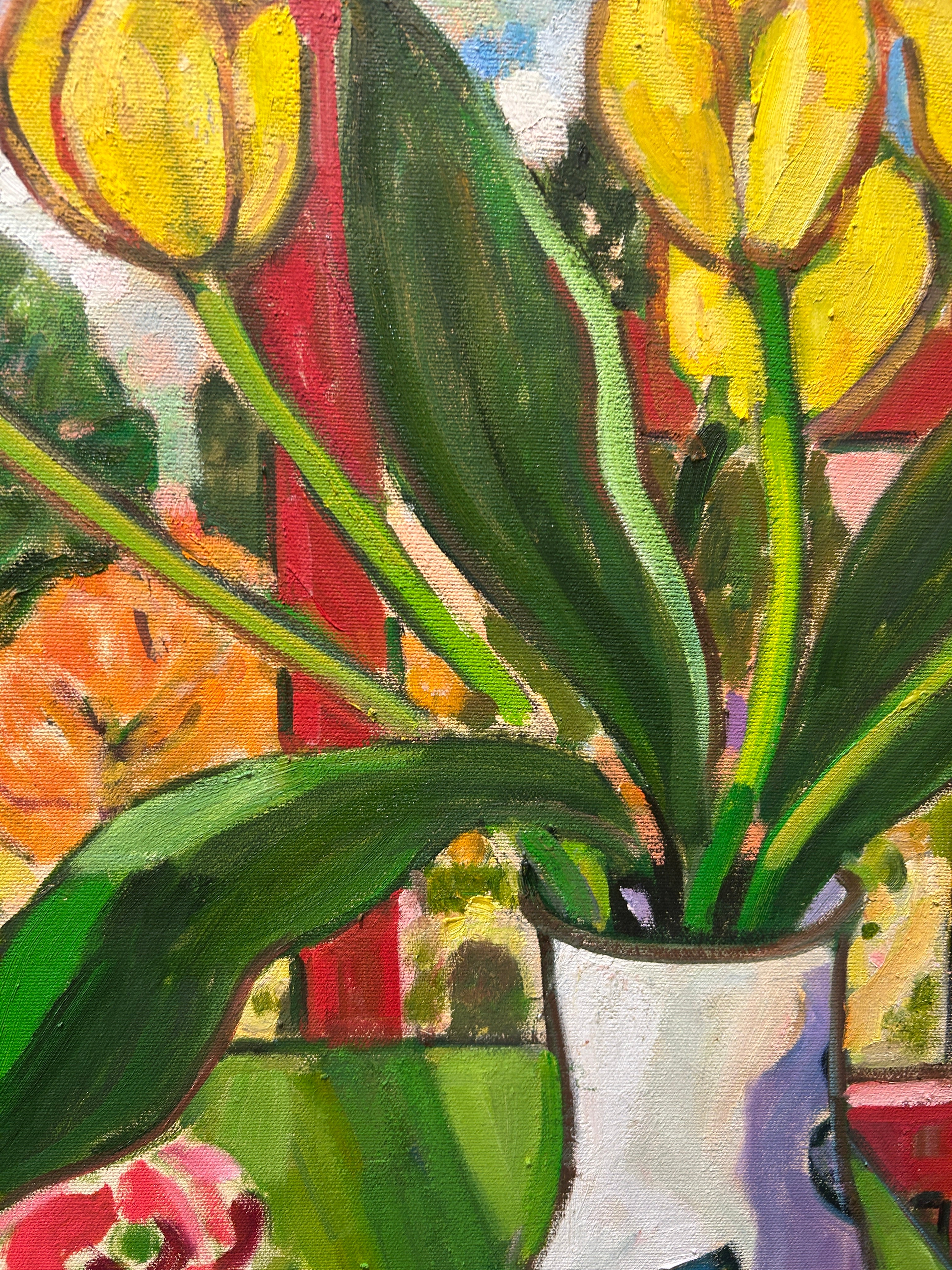 Interior #10 - Red window and a visitor