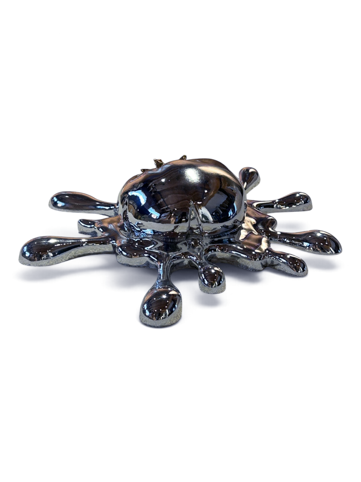 Tomato Splat (Silver) (18/100), Sandro, G., Resin
