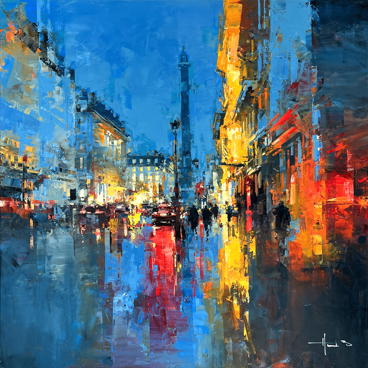 Paris I, Place Vendôme, Havard, Benoit, Huile