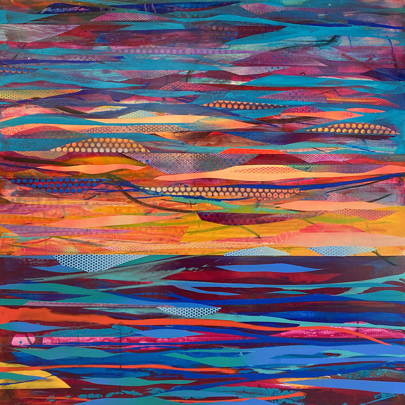 Post Digital Abstract Landscape #4