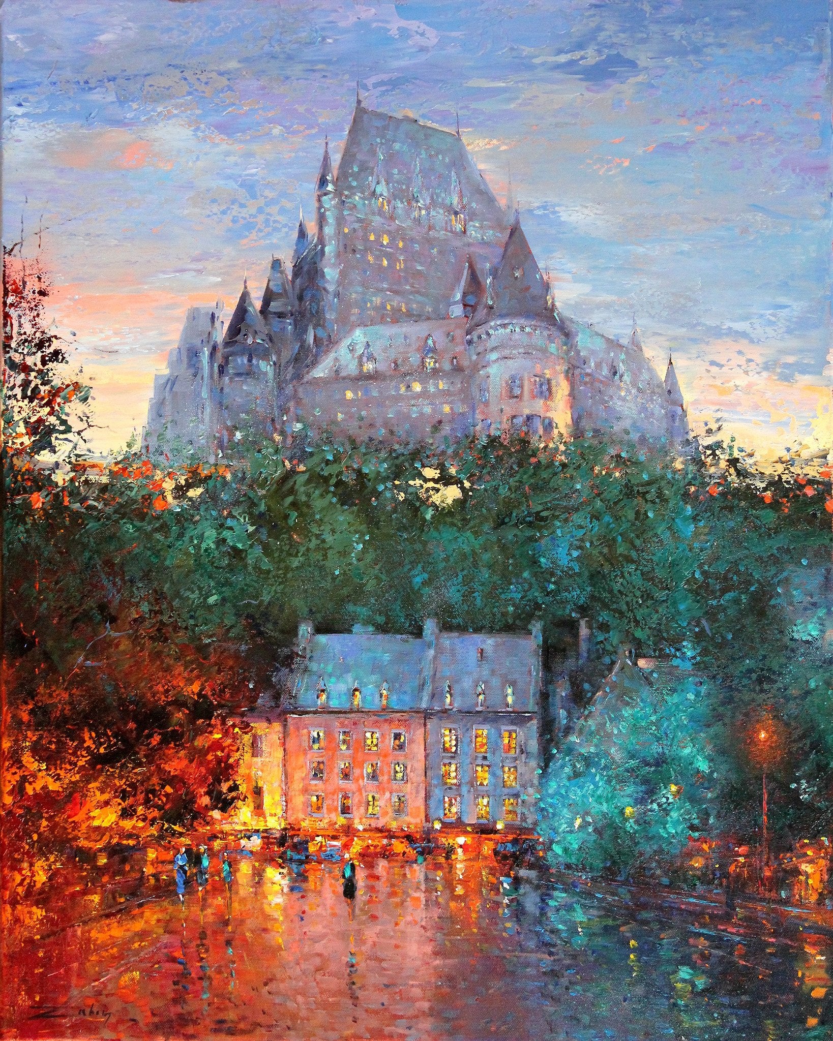 Majestueux chateau Frontenac
