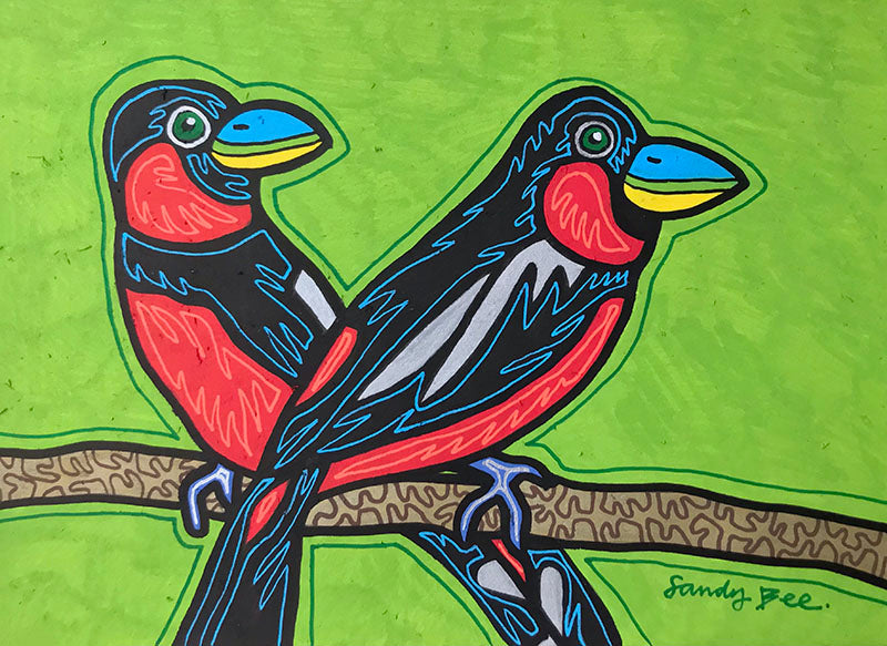 Le sourire aux lèvres