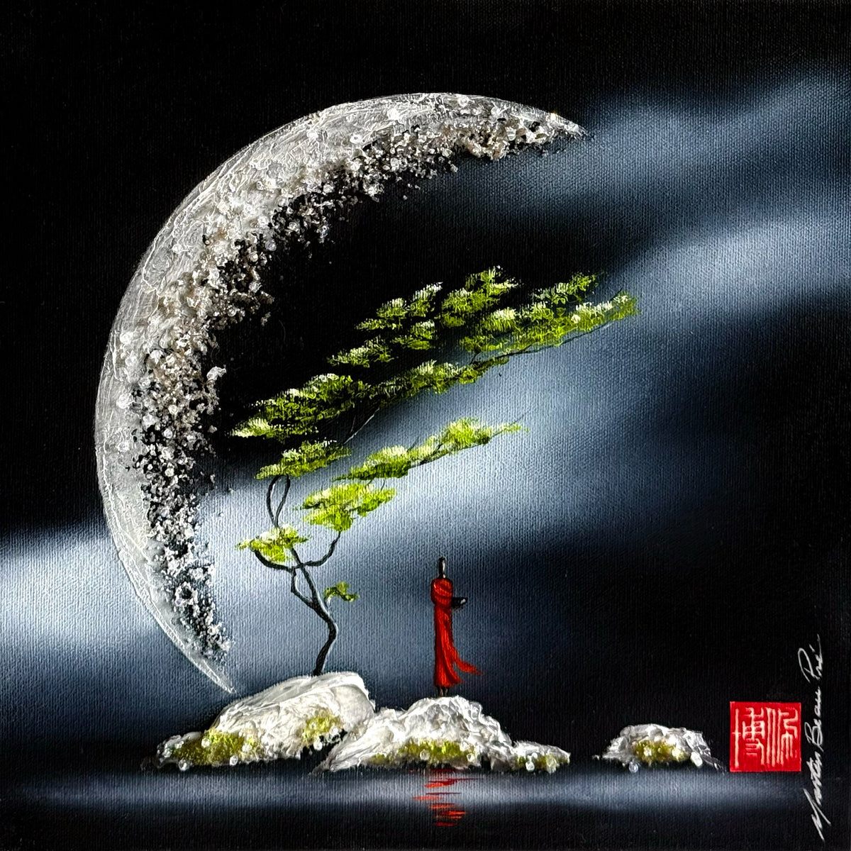 Cradled by the Moonlight, Beaupré, Martin, Mixte + Cristals