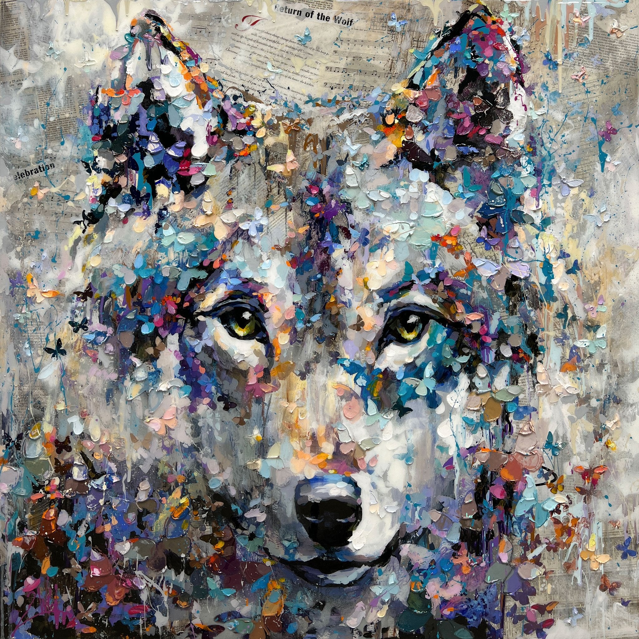 Return of the Wolf - Galerie d'Art Beauchamp