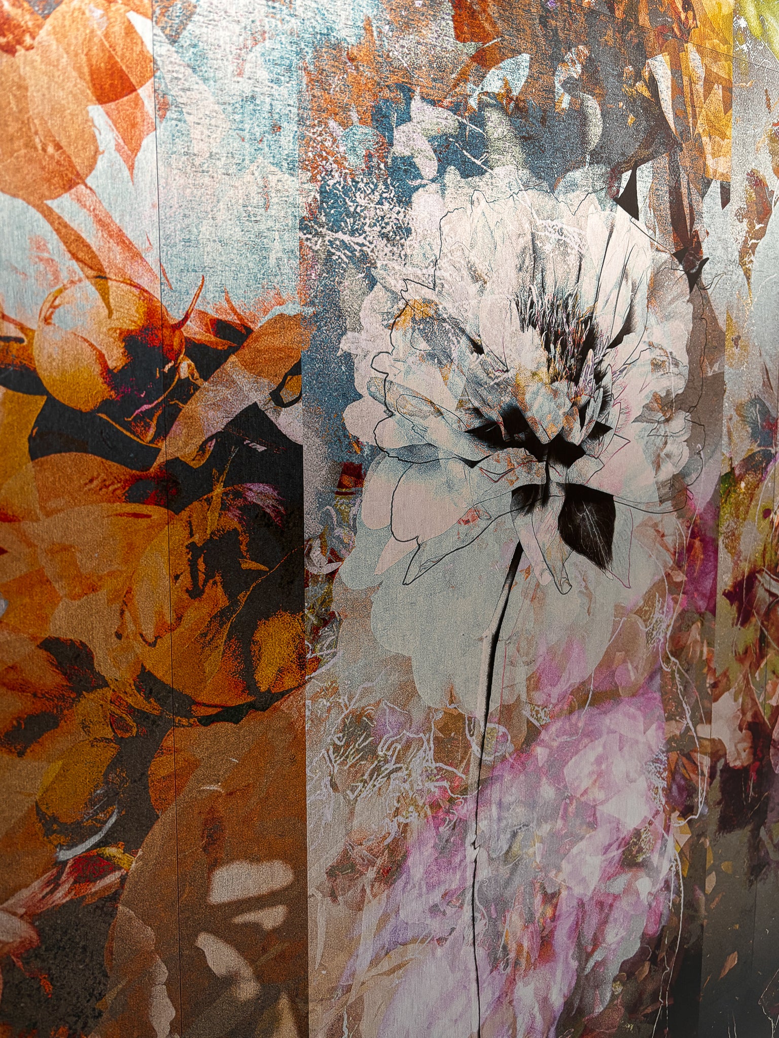 Les pivoines, 4 janvier 10h18 - Galerie d'Art Beauchamp