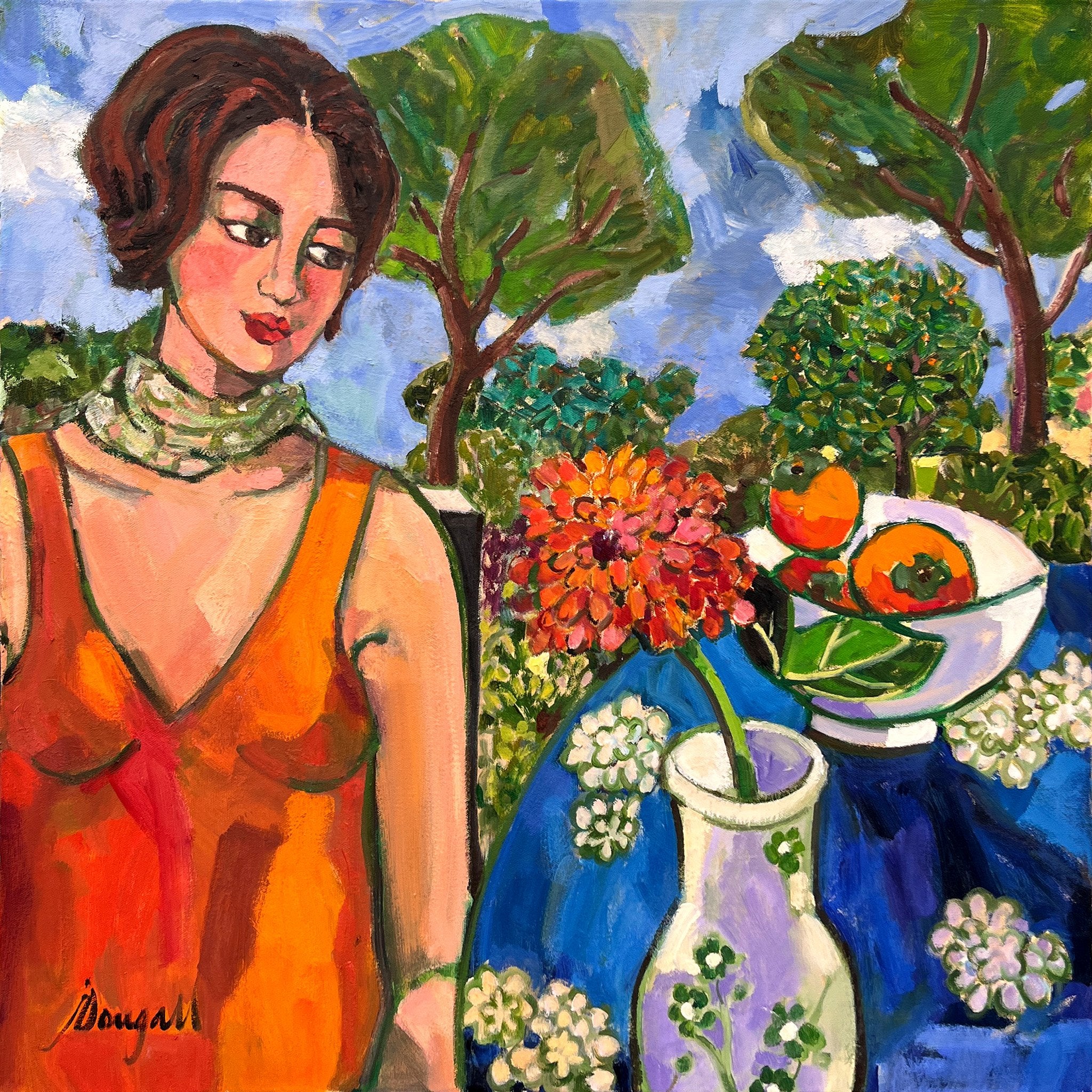 Grace with single flower