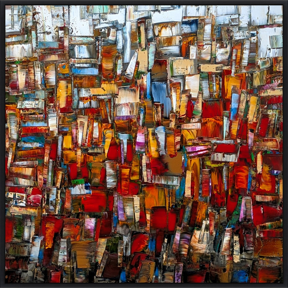 JFC2442, Caron, Jean-François, Huile sur bois