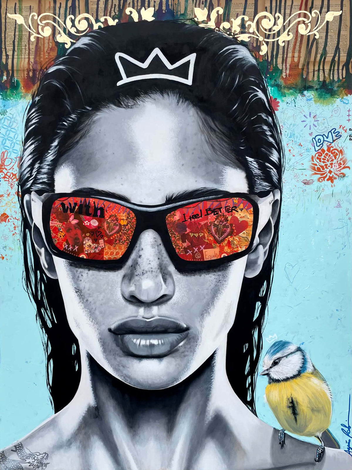 With Love, I Feel Better, Robin, Agnès, Mixte sur bois