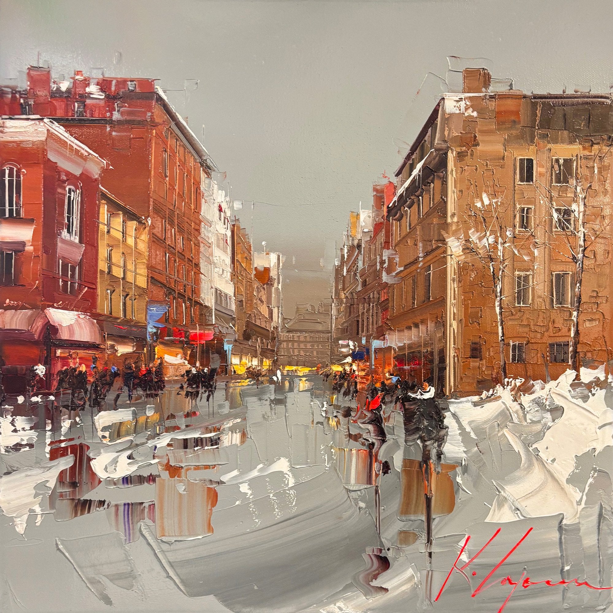 Snow stroll in Quebec