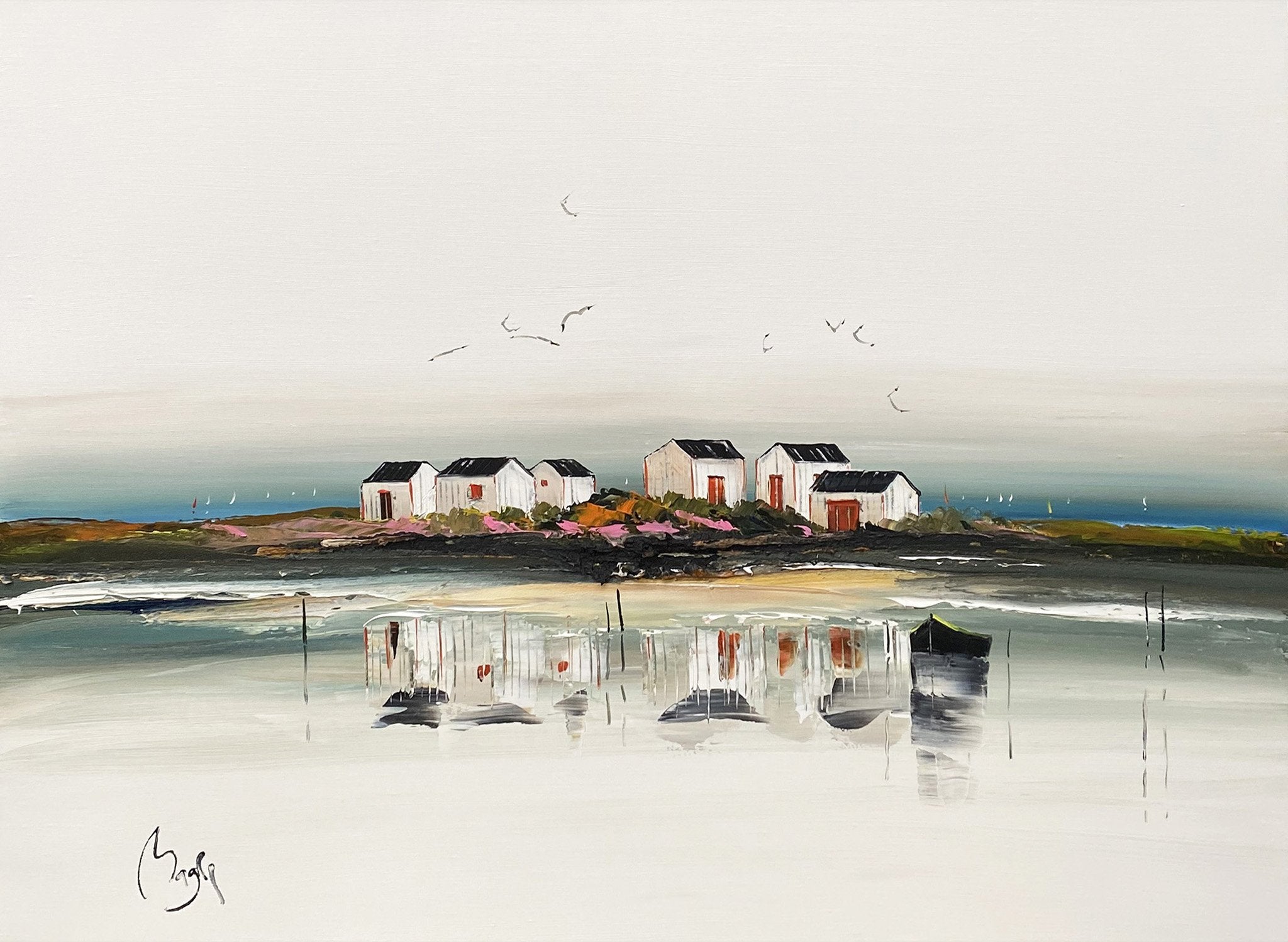 Brumes matinales sur Netasquann