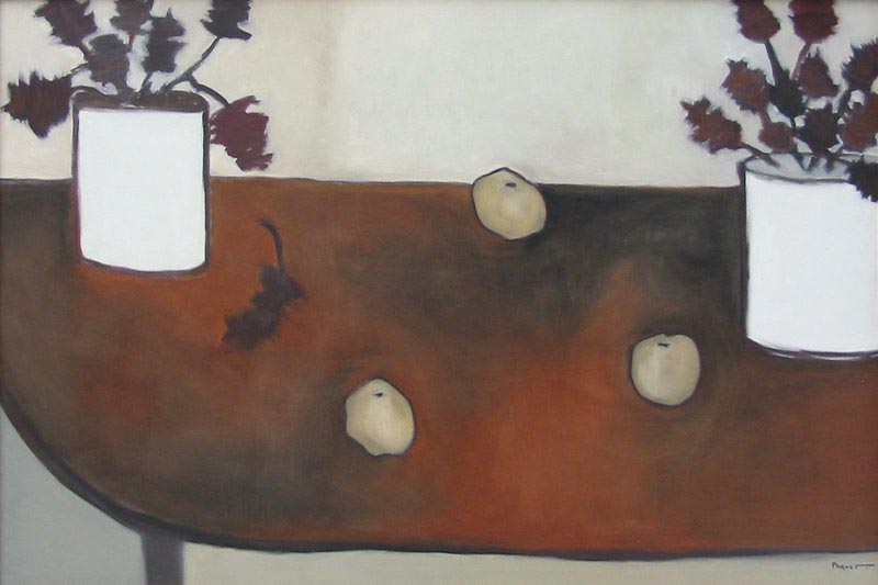 Des fleurs pour Agathe R., Paquet, Michel, Oil