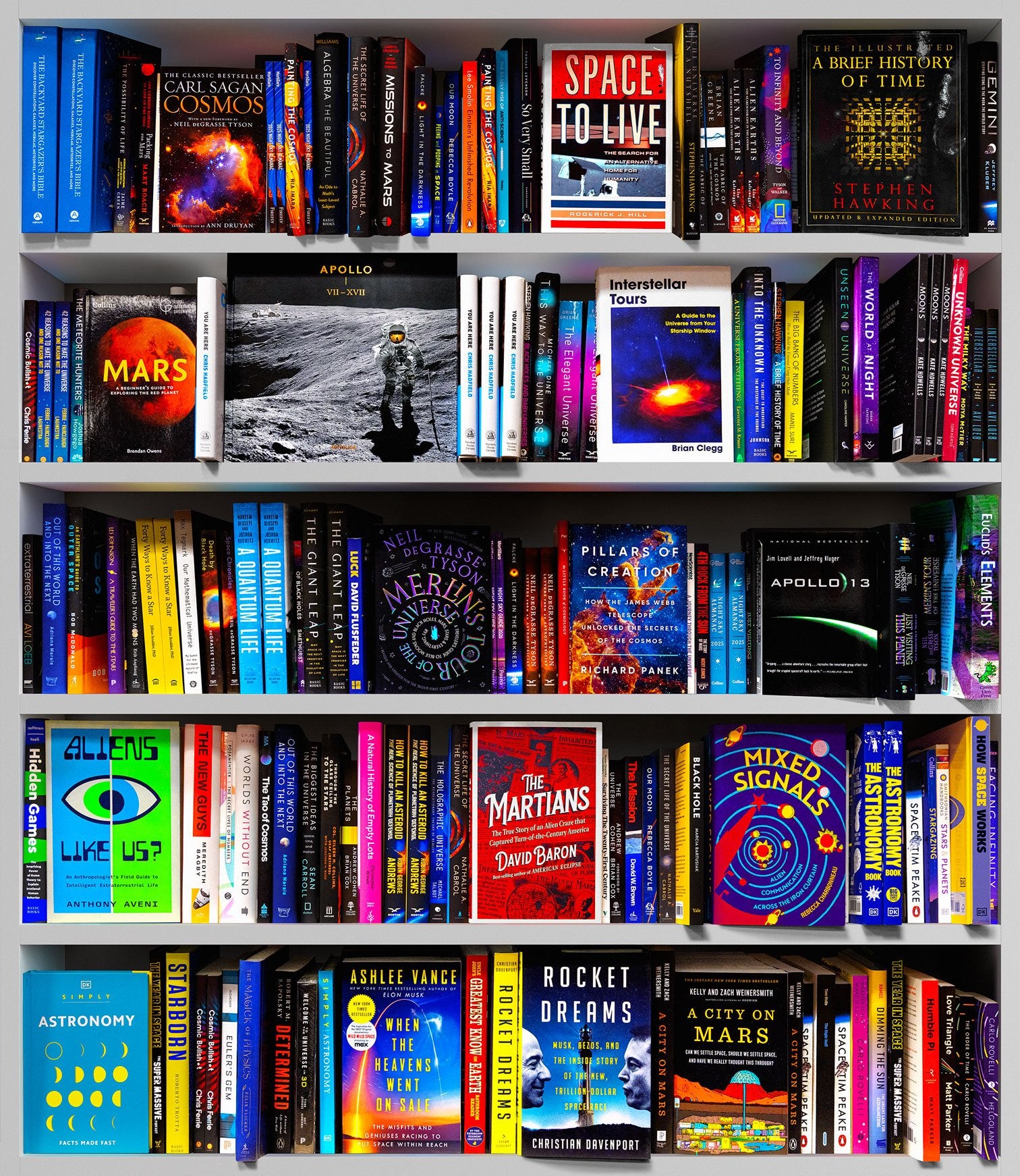 Space Bookscape I (White) (Series/Série)