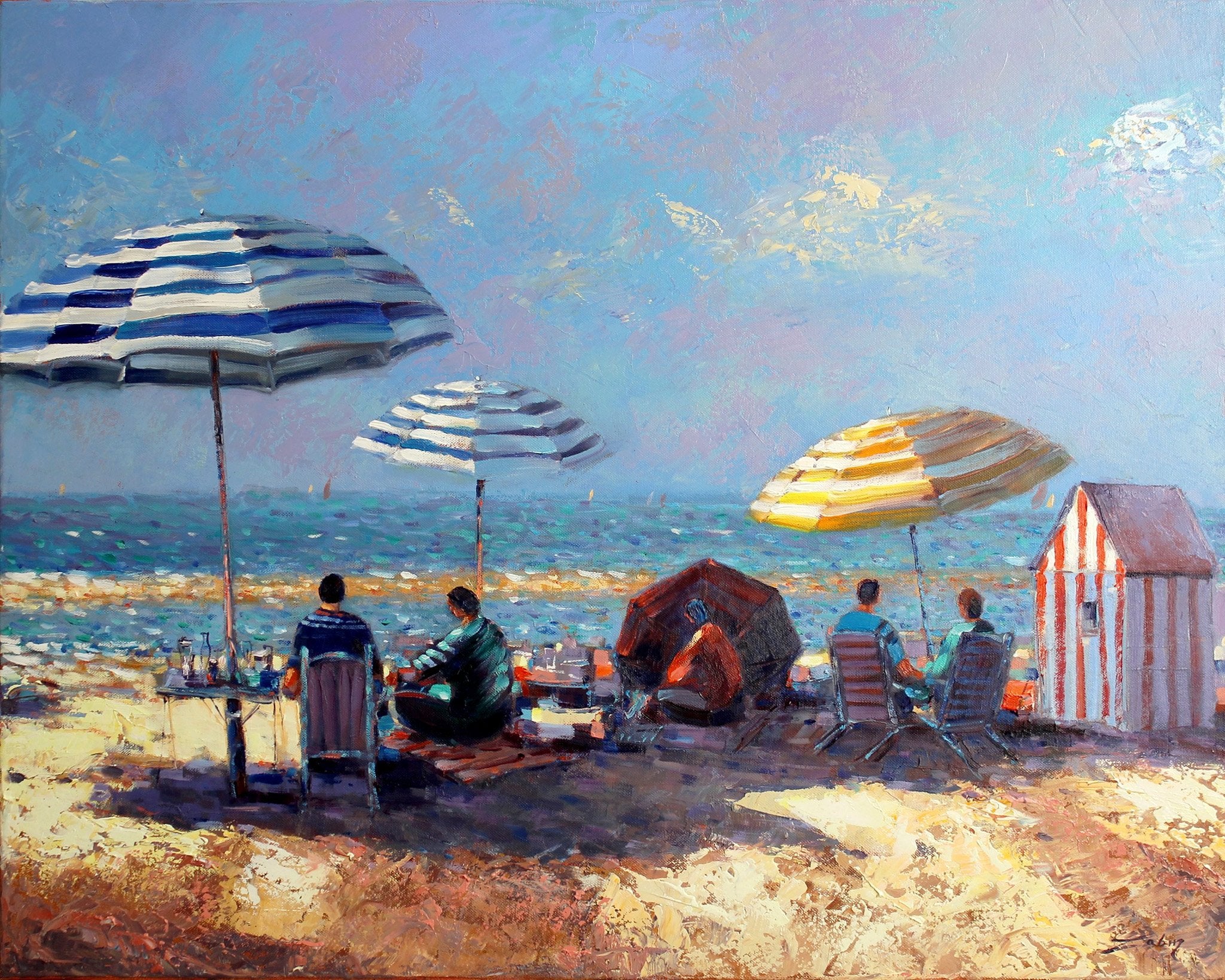 Détente à la plage