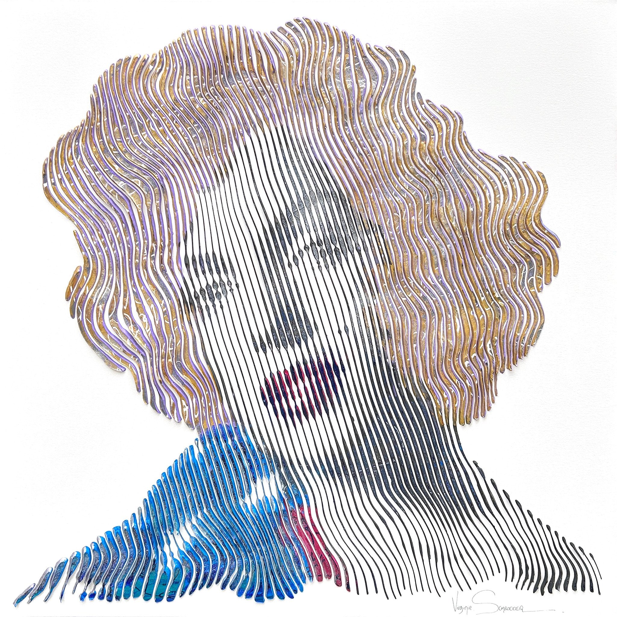 Marilyn, l’effet miroir de la force contre la fragilité : L’élégance ultime