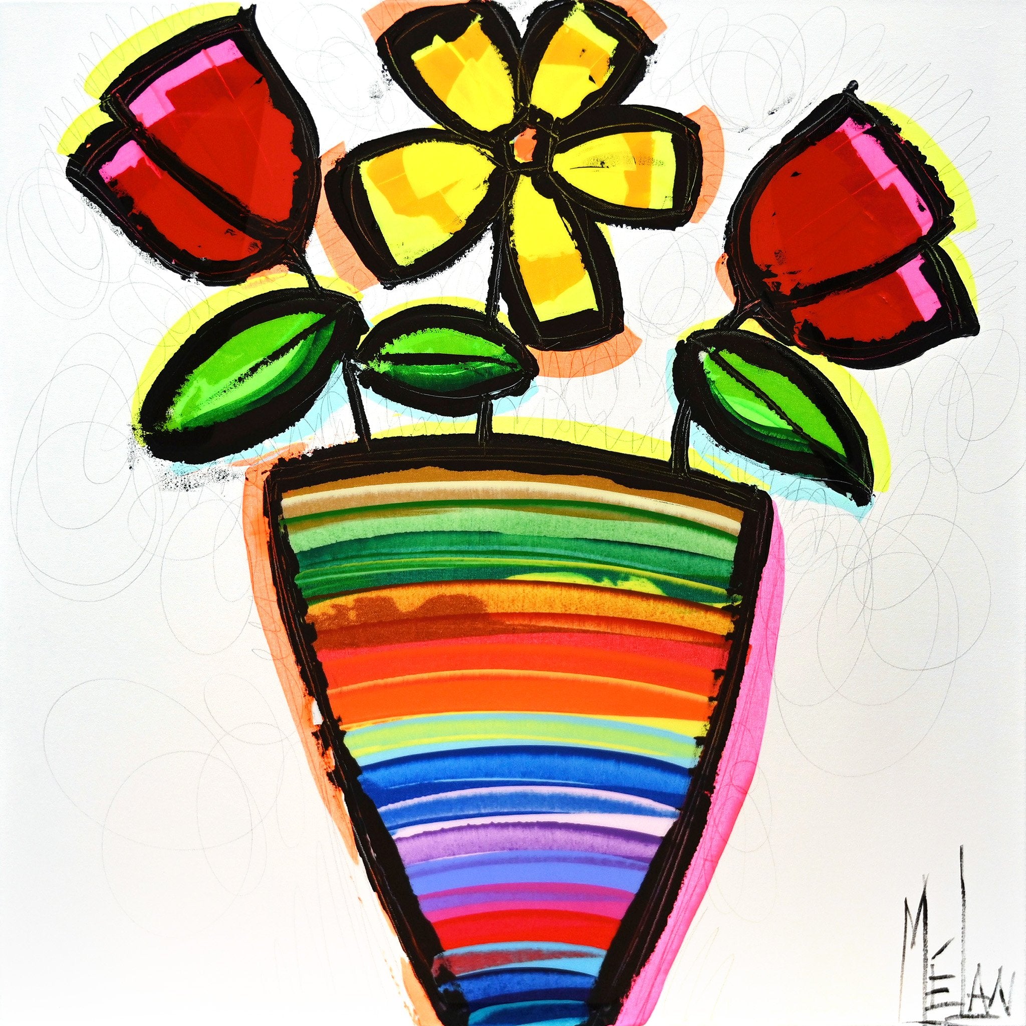 Journée colorée