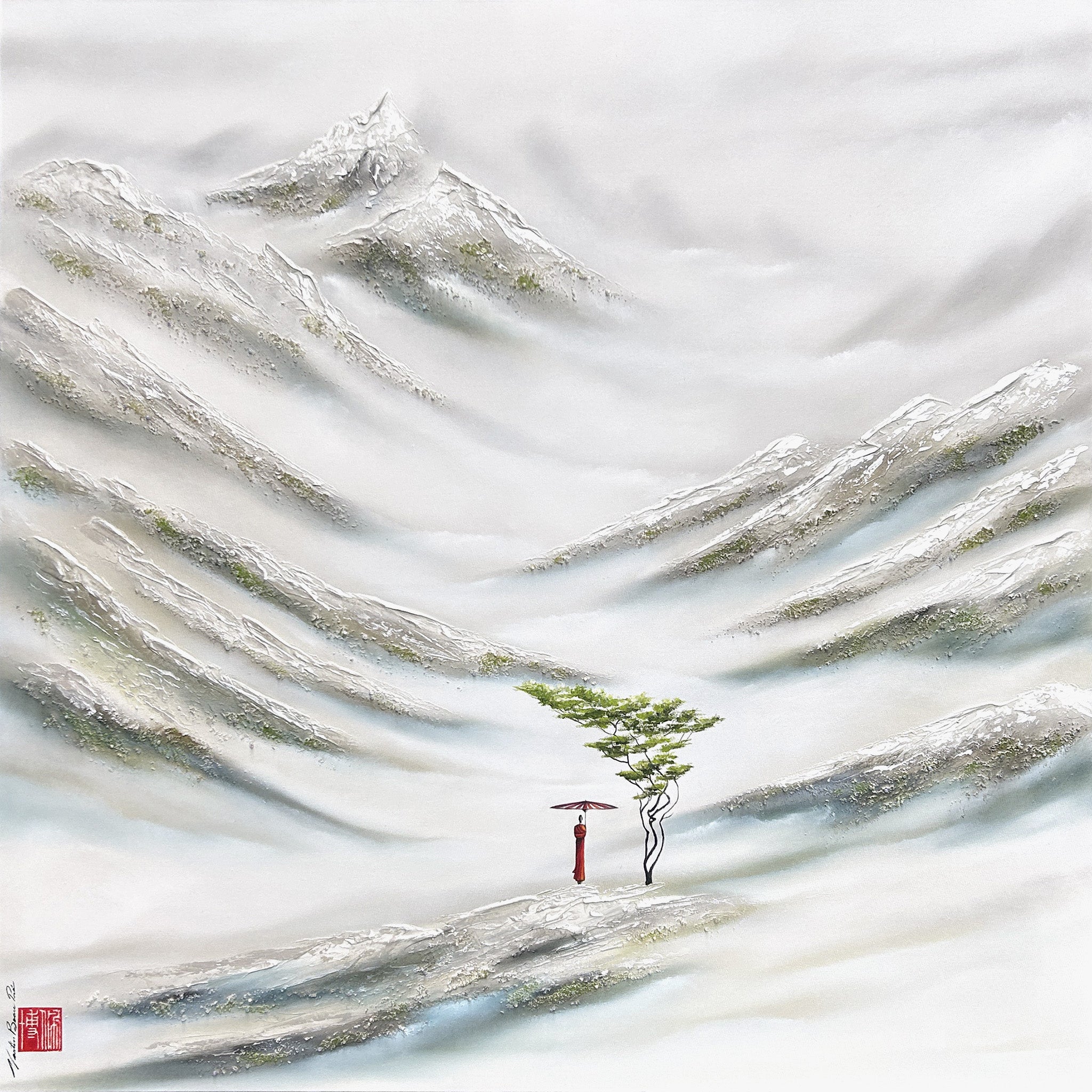 Parfois, au milieu de nulle part, je me retrouve!