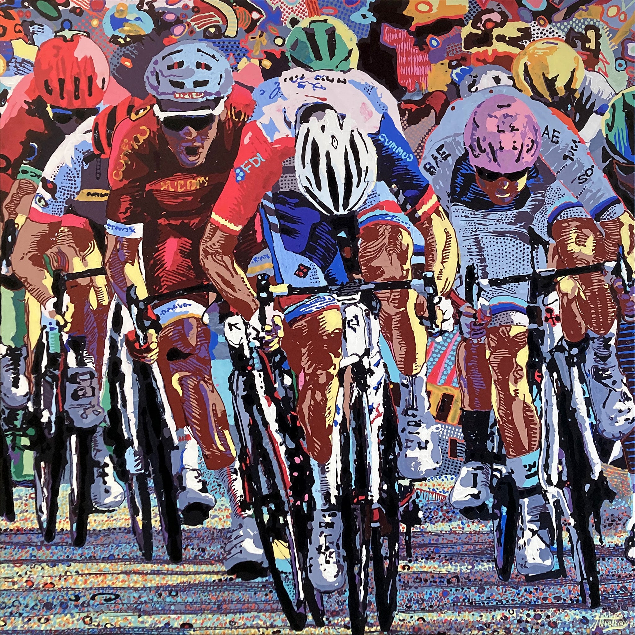 Fast finisher (Série/Series), Tracy, Steve, Giclée print