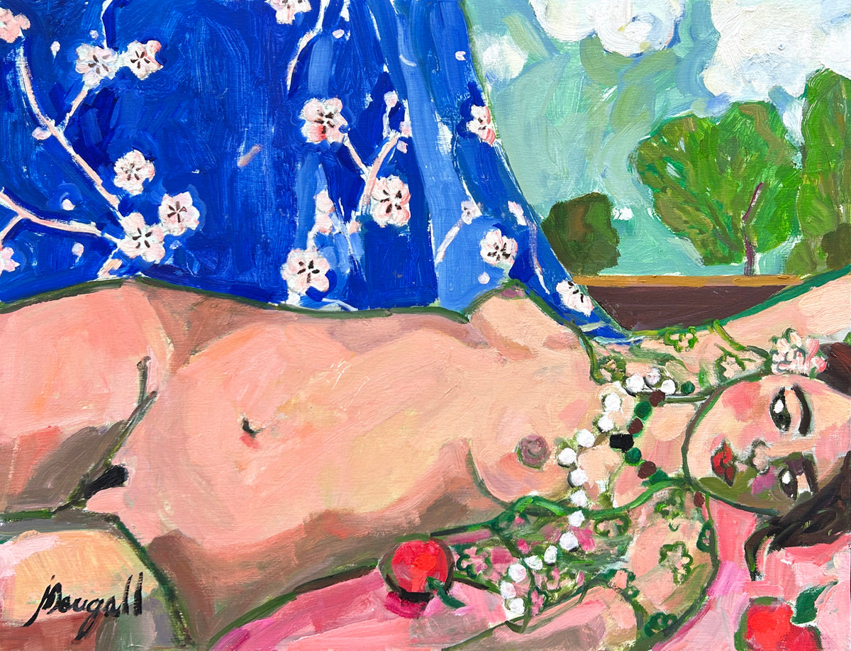 Pose de l’après-midi ; nu, Dougall, Jae, Oil
