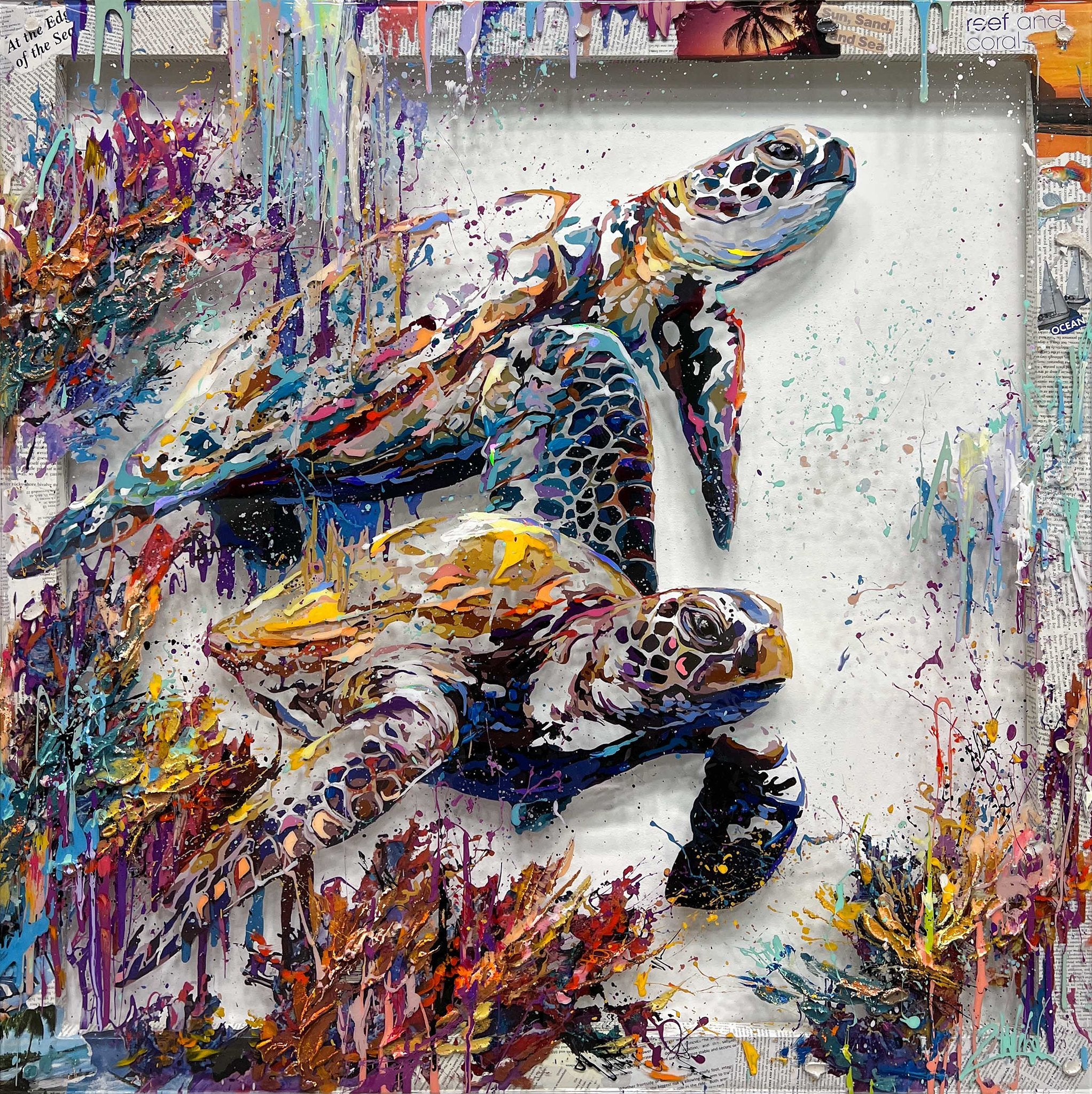 Tropical Dive (38/99) - Galerie d'Art Beauchamp