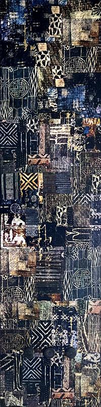 Forgotten language; Woven storytelling XX - Galerie d'Art Beauchamp