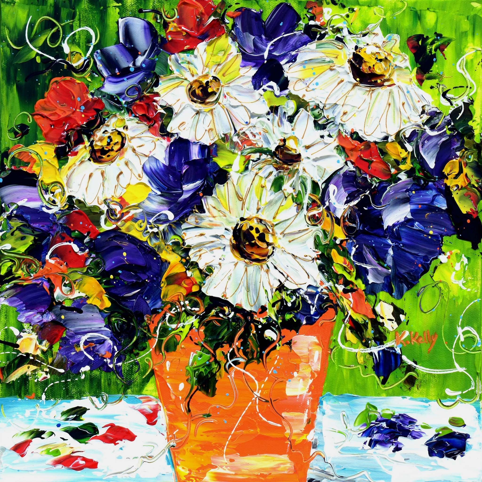 Joie en bouquet