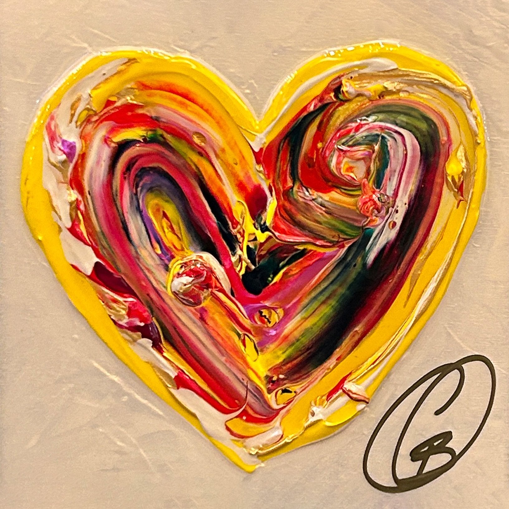 Sun kissed heart xxx - Galerie d'Art Beauchamp