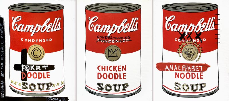 Doodle Soup - Triptyque