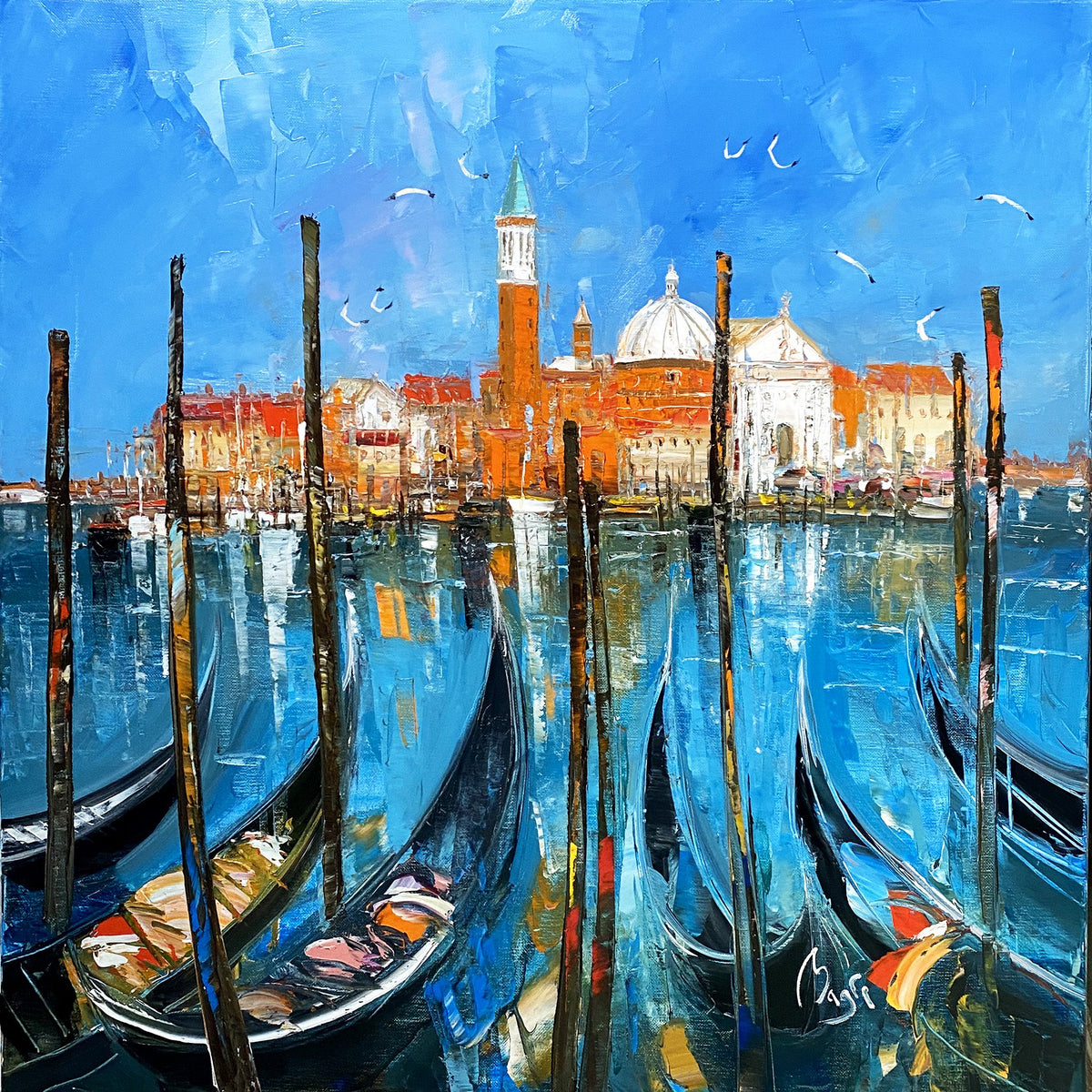 Un matin sur Venise, Magre, Louis