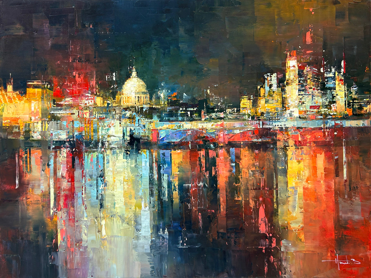 London St-Paul's Cathedral, Havard, Benoit, Oil