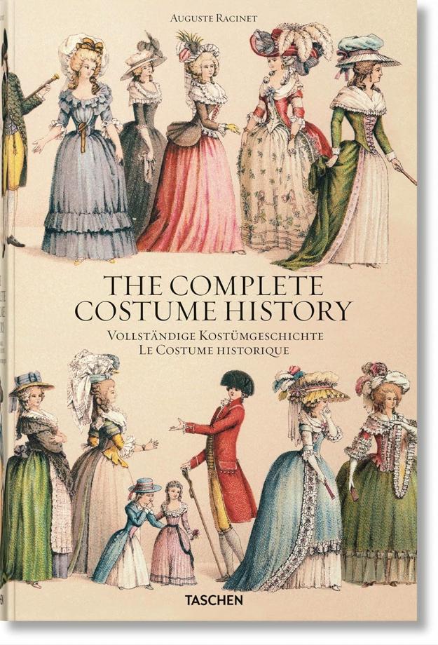 Auguste Racinet. The Complete Costume History, Livres d'art, Book