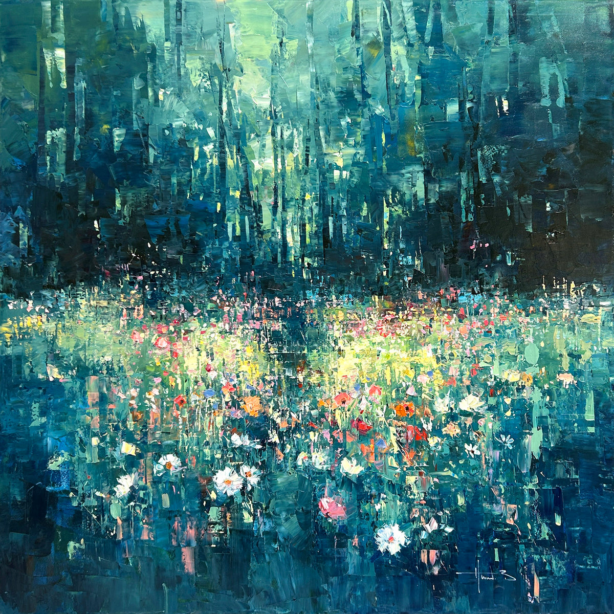 Fleurs sauvages, Havard, Benoit, Huile