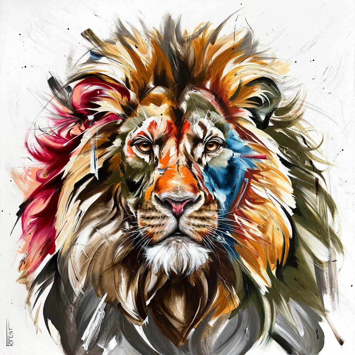 Titan, Forest, Josée, Mixed media