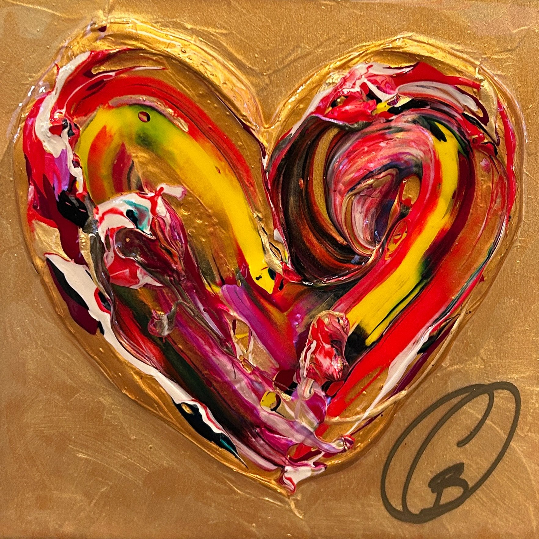 Divine sparkle of love x - Galerie d'Art Beauchamp