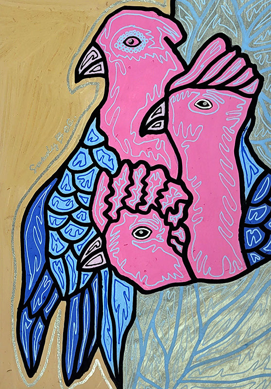 La famille aux couleurs douces