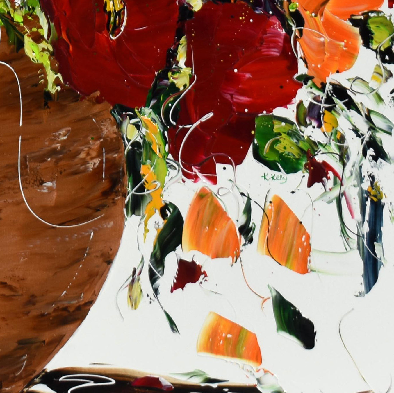 Fleurs de feu et de joie - Galerie d'Art Beauchamp