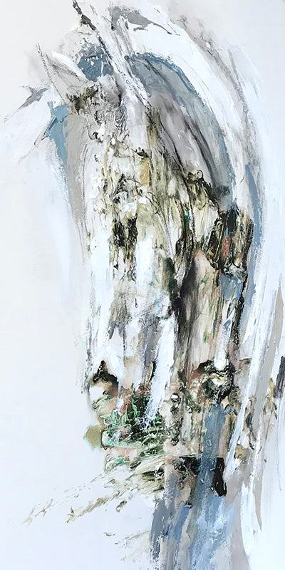 #623 Horse head abstract 1