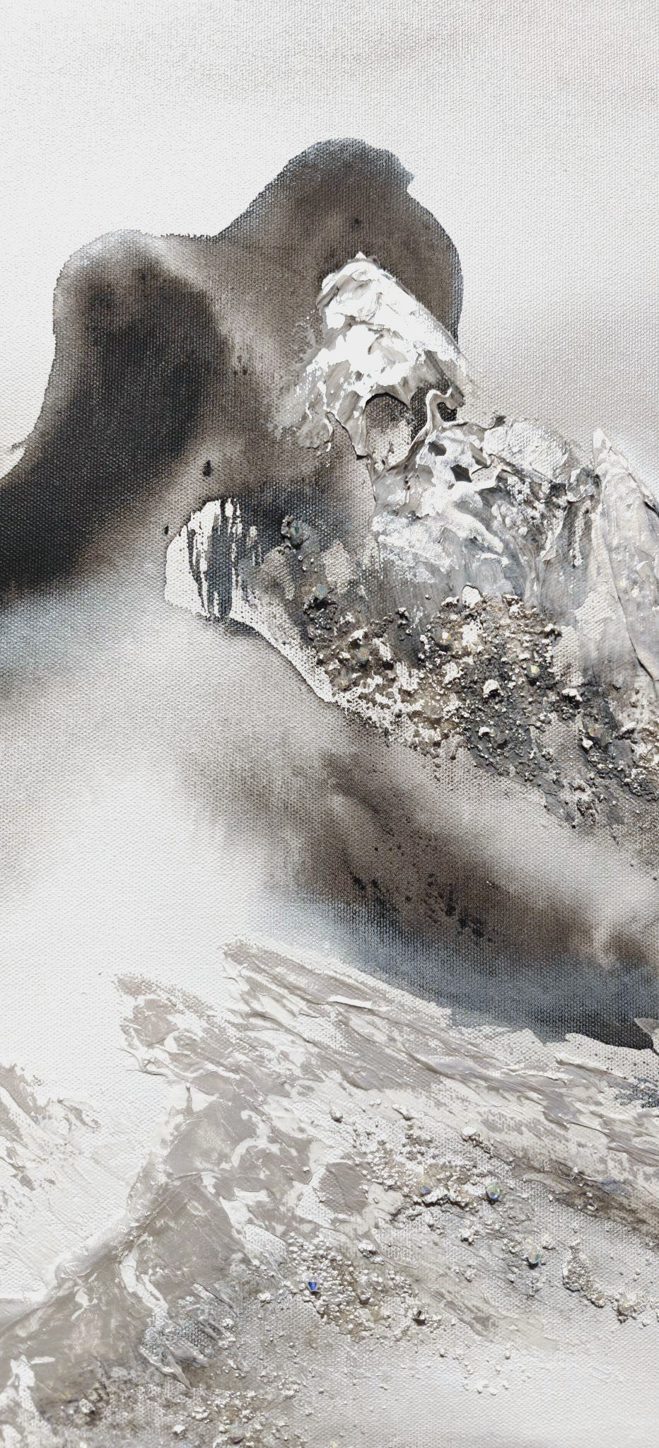 De cette blancheur éblouissante s’installe une paix bienfaisante