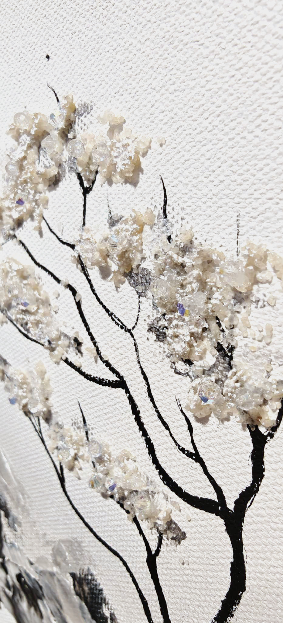 De cette blancheur éblouissante s’installe une paix bienfaisante