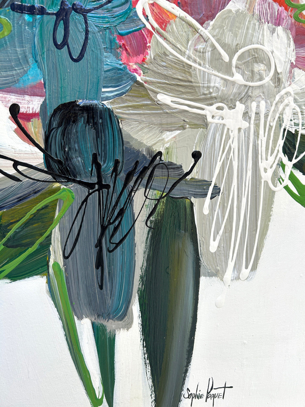 Hors du temps, Paquet, Sophie, Acrylique