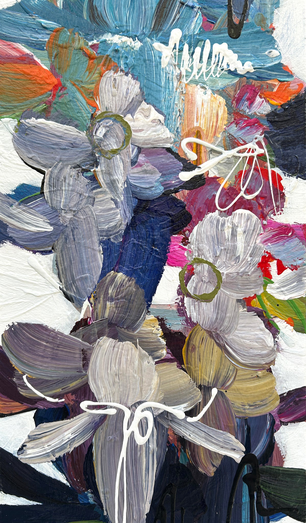 Iris, Paquet, Sophie, Acrylic