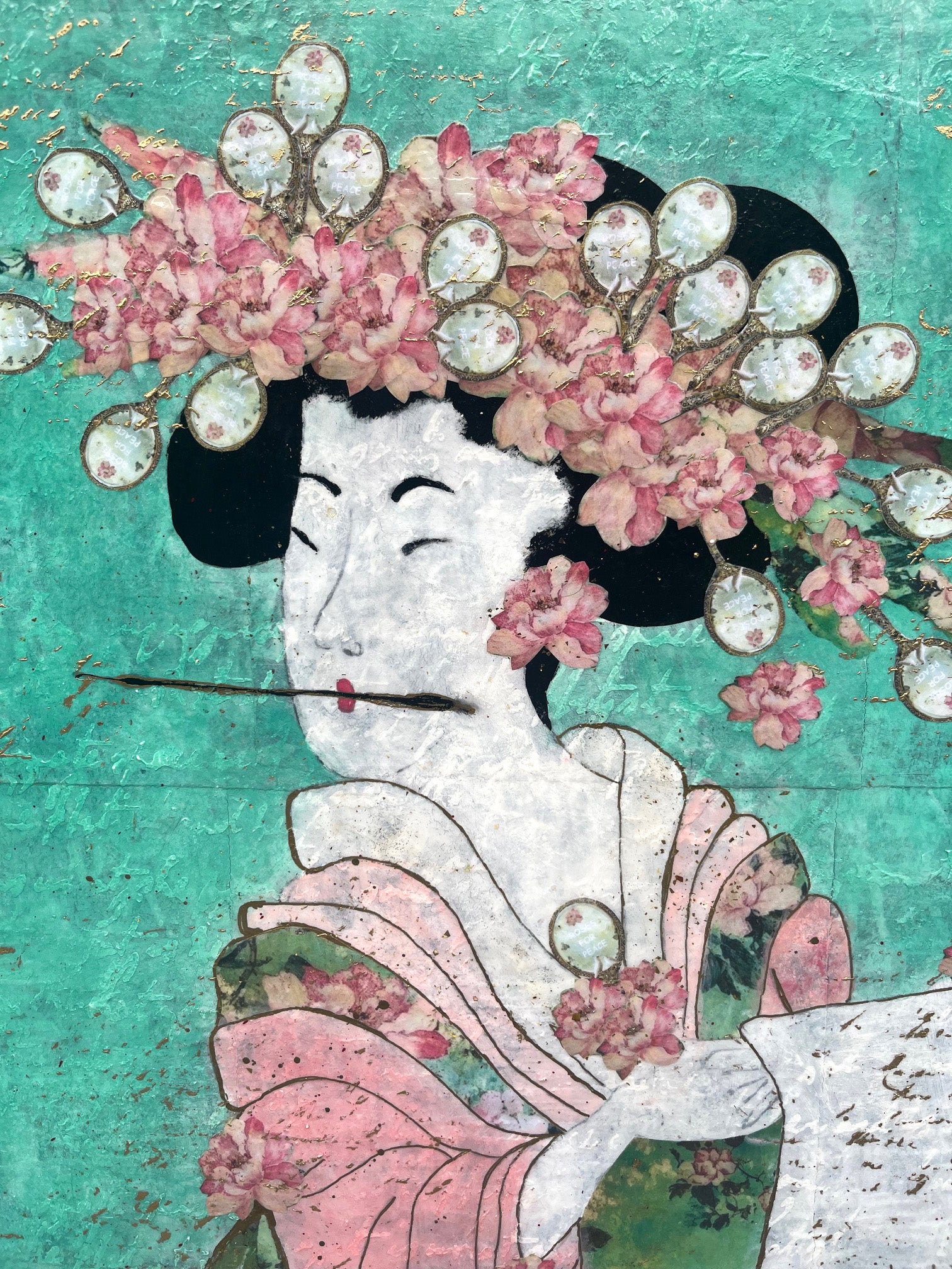 Hanakotoba; Roses of PEACE Palestina Libre