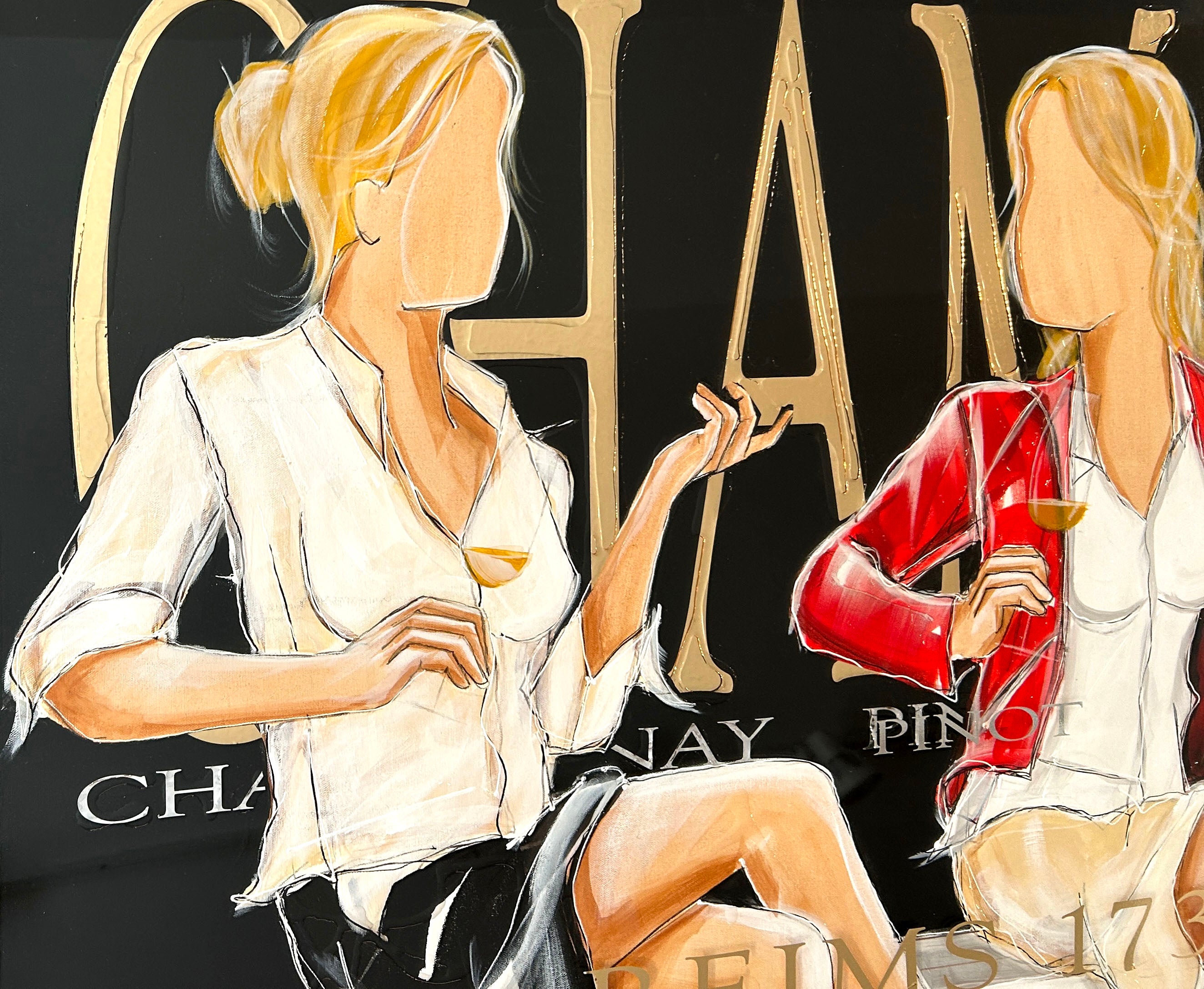 Femmes de Champagne sur Haute Couture