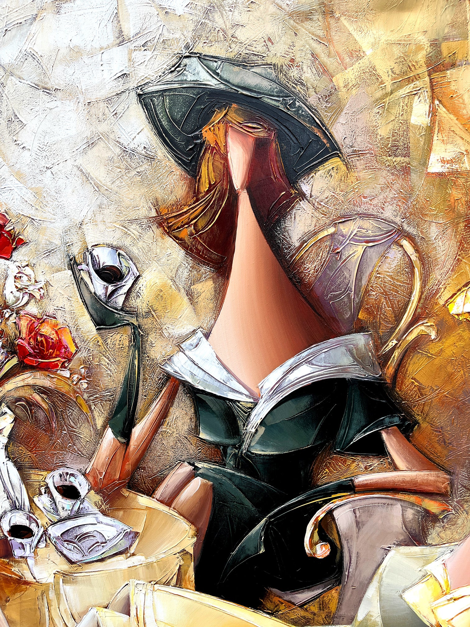 Ladies, tea, and gossip