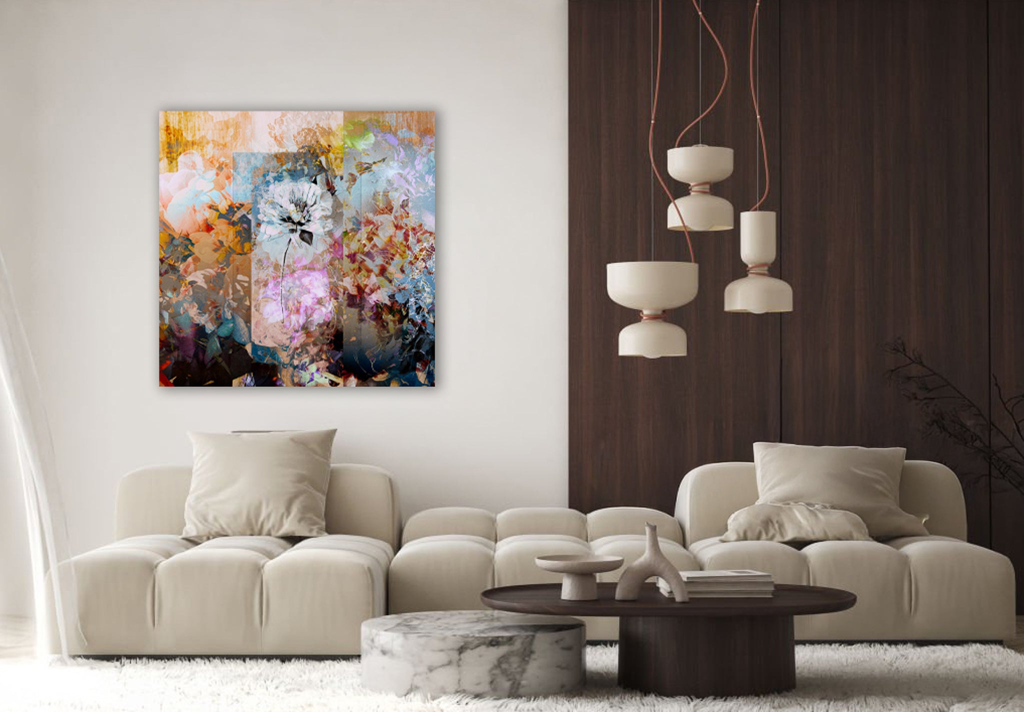 Les pivoines, 4 janvier 10h18 - Galerie d'Art Beauchamp