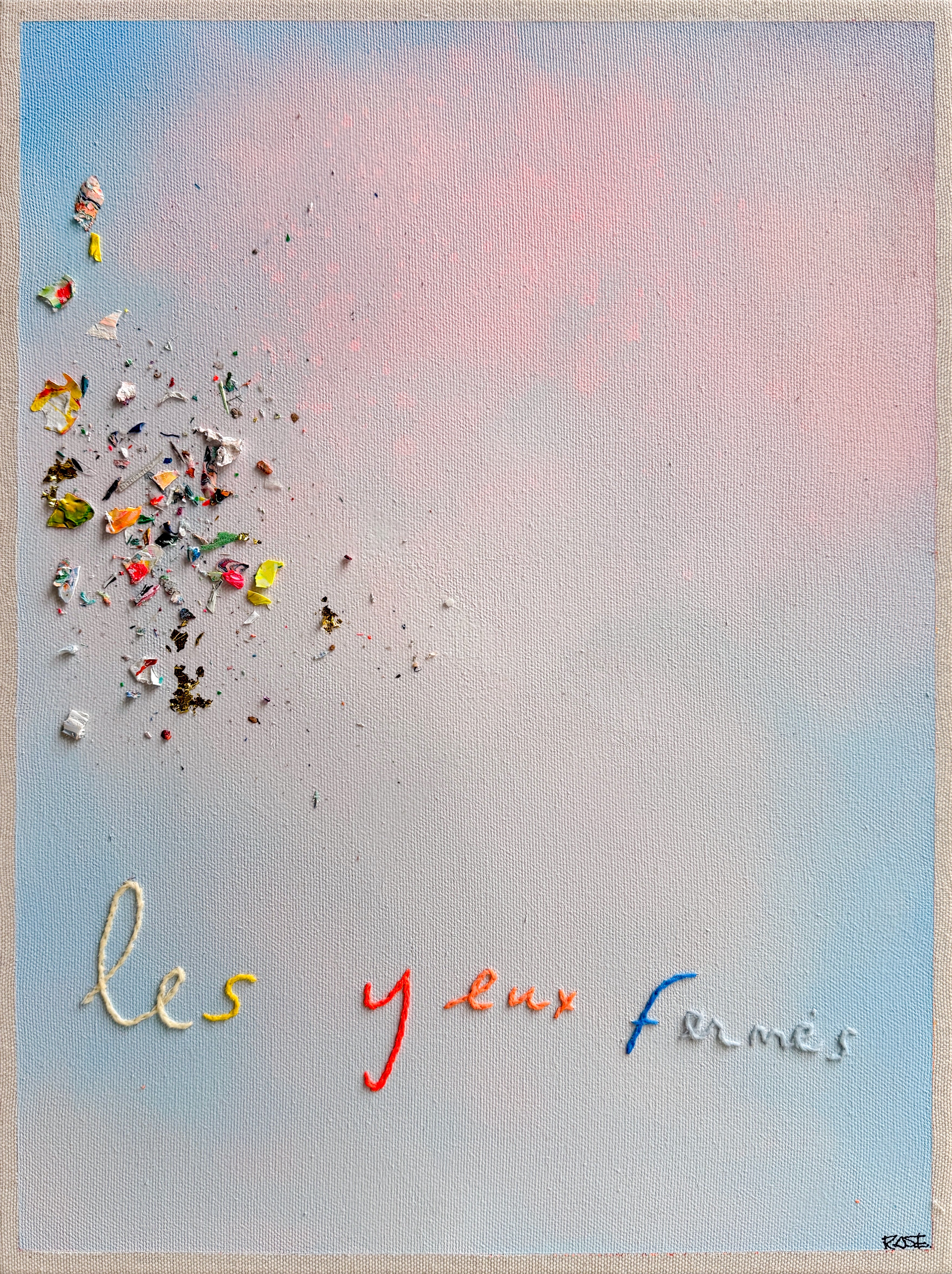 Les yeux fermés