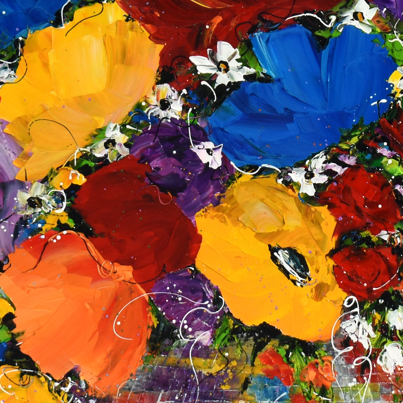 Quand les fleurs dansent - Galerie d'Art Beauchamp