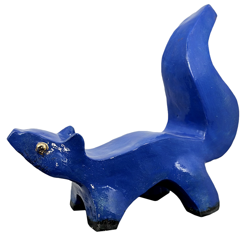 Large écureuil bleu